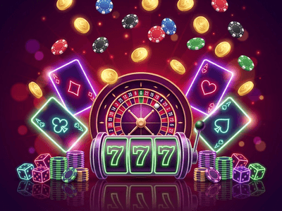 Premium 77 Game online gaming interface with luxury casino elements